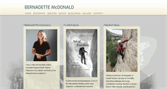 Desktop Screenshot of bernadettemcdonald.ca